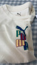 彪馬（PUMA）純棉修身休閑短袖T恤大童款新款夏季運動(dòng)上衣 679269 棉麻本色-99 128 曬單實(shí)拍圖