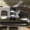 貝柚清新漸變陶瓷茶壺旅行茶具套裝戶(hù)外露營(yíng)喝茶裝備 窯變黑白釉-快客杯 曬單實(shí)拍圖
