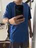 迪卡儂速干t恤男夏季半袖寬松透氣海洋藍(lán)2XL-4391376 曬單實(shí)拍圖