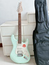 法麗達（Farida）電吉他F5020 F2020初學(xué)者入門(mén)單搖單單雙電吉他 39英寸馬尾松綠F2020 MPGN單單雙 曬單實(shí)拍圖
