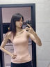 密汐皙迪（micisty）德絨保暖背心女士加厚秋冬無(wú)痕內搭羊毛打底吊帶內衣 藕粉色[羊毛+10級] L 101-120斤 曬單實(shí)拍圖