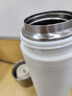 金灶（KAMJOVE）保溫茶杯男士泡茶專(zhuān)用茶水分離泡茶杯子不銹鋼內膽雙層保溫杯T-8F 象牙白 500ml 曬單實(shí)拍圖