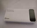 畢亞茲 3C認證充電寶10000毫安自帶可拆四線(xiàn) 超薄小巧迷你快充便攜移動(dòng)電源適用蘋(píng)果17華為小米手機YD5白 曬單實(shí)拍圖
