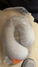 喜臨門【贈品】枕頭 U型頸椎經(jīng)典記憶棉成人枕頭頸椎枕 記憶棉護頸枕*1（灰色） 曬單實拍圖
