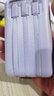 品勝【3C認(rèn)證】充電寶自帶四線22.5W快充小巧便攜移動(dòng)電源20000毫安大容量可上飛機(jī)適用蘋(píng)果17華為紫 曬單實(shí)拍圖
