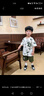 G.DUCKKIDS小黃鴨童裝男童夏裝套裝2025新款中小童夏季短袖男寶寶夏天衣服 綠色套裝 100 (建議90-98cm 2-3周歲） 曬單實(shí)拍圖