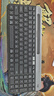 羅技（Logitech）K580無線藍(lán)牙超薄靜音鍵盤 辦公鍵盤筆記本電腦手機(jī)Mac平板ipad鍵盤雙模外接鍵盤薄膜便攜多屏家用 超薄鍵盤-星空灰 曬單實(shí)拍圖