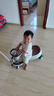 貝易（BEIE）典藏扭扭車 1-6歲寶寶搖搖車大人可坐寶寶禮物聲光音樂款 云母灰 曬單實拍圖
