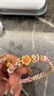 周大生x旺仔牛奶糖聯(lián)名黃金琺瑯轉運珠桃花足金手鏈七夕禮物送女友 愛情旋學轉運珠-0.80g-【不配繩,介意慎拍】 【單轉運珠-無贈品,介意慎拍】 曬單實拍圖