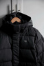 KOLON SPORT/可隆戶外羽絨服 男女同款防潑水長款連帽羽絨服 LUDJ5WNT18-BK 黑色 M 170/92A 曬單實拍圖