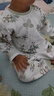 貝肽斯寶寶睡衣春秋薄款2025新款男女兒童家居服連體衣服套裝 曬單實(shí)拍圖