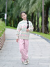 巴拉巴拉balaOne童裝女童毛衫兒童2025冬季新款毛衣花朵提花甜美 白色調(diào)00411 150 曬單實拍圖