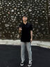維動(dòng)（VEIDOORN）競(jìng)速長(zhǎng)褲專業(yè)梭織褲春夏透氣男褲直筒衛(wèi)褲寬松休閑褲子訓(xùn)練速干褲 1347-灰 XL 曬單實(shí)拍圖