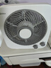 美的（Midea）電風(fēng)扇 家用臺(tái)式桌面小風(fēng)扇鴻運(yùn)扇宿舍臥室節(jié)能電扇臺(tái)扇轉(zhuǎn)頁(yè)扇輕音低噪五葉風(fēng)扇 KYT25-22MW 曬單實(shí)拍圖