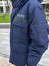 Teenie Weenie小熊男裝三防防風(fēng)挺闊骨感魔術(shù)貼袖口羽絨服 藏青 L (175) 曬單實(shí)拍圖