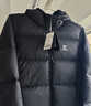 駱駝火山羽絨服男女同款輕薄羽絨服男鴨絨面包服情侶外套冬季 幻影黑 男女同款,7089H L 曬單實(shí)拍圖