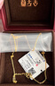 金至尊（3DG Jewellery）素鏈黃金項鏈O字鏈鎖骨鏈W扣999足金鏈子送女友老婆生日禮物計價(jià) 金重3.33克多退少補NF58000220-42.5 曬單實(shí)拍圖