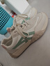 鴻星品尓克踩屎感運動(dòng)小白鞋女2026秋季新款阿甘鞋軟底德訓鞋學(xué)生跑步鞋 米綠 38 曬單實(shí)拍圖