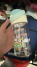 膳魔師（THERMOS）兒童水杯線(xiàn)條小狗上學(xué)便攜吸管杯杯套暢吸杯提手便攜小學(xué)生杯BBSD 曬單實(shí)拍圖