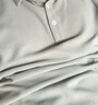名創(chuàng)優(yōu)品（MINISO）2025夏季新款重磅華夫格翻領(lǐng)polo衫簡約純色短袖t恤男 棕櫚綠 XL 曬單實拍圖