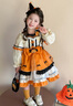 G.DUCKKIDS萬(wàn)圣節兒童cosplay服裝洛麗塔公主裙女童連衣裙秋冬幼兒園演出服 洛麗塔裙 100 （建議身高90cm 3-4歲）cm 曬單實(shí)拍圖