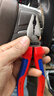 凱尼派克（KNIPEX）省力型進口鋼絲鉗老虎鉗8寸工業(yè)級多功能斷線夾持剪切02 02 200 曬單實拍圖