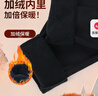 李寧衛褲女子2025秋冬束腳加絨保暖寬松簡(jiǎn)單休閑運動(dòng)褲AKLVA02 曬單實(shí)拍圖