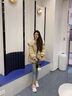 OLJ奢侈高端品牌女鞋小白鞋秋季新款增高通勤時(shí)尚氣質(zhì)百搭休閑老爹鞋 白色四季款皮面 37 曬單實(shí)拍圖