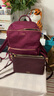 TUMI/途明【秋冬新品】VOYAGEUR 優(yōu)雅女士單肩斜挎包 紅酒色 曬單實(shí)拍圖