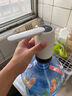 雙槍抽水器桶裝水飲水機靜音礦泉水電動抽水泵折疊自動上水器 白灰色 曬單實拍圖