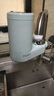 海爾（Haier）凈水器水龍頭過濾器家用直濾飲用水自來水濾水器前置過濾器廚房衛(wèi)生間用除余氯三擋出水可清洗濾芯 風(fēng)吟綠 一機1芯 曬單實拍圖
