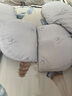 BabyWatch孕婦枕頭護(hù)腰側(cè)睡枕托腹睡覺側(cè)臥枕孕期u型抱枕睡覺專用 曬單實(shí)拍圖