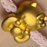 周生生HelloKitty黃金轉(zhuǎn)運珠三麗鷗足金mini版少女心組合單顆 蝴蝶結(jié)94287C 曬單實拍圖