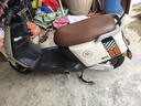 愛瑪電動摩托車輝騰72V32AH長續(xù)航130KM高顏值外賣家用舒適出行智能電動車 茶白 曬單實拍圖