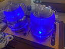 豐谷全自動(dòng)上水電熱水壺 茶臺燒水壺 家用辦公茶桌茶幾嵌入式一體機茶具電茶爐套裝 1L （37*20cm）底部上水金色-三件套 曬單實(shí)拍圖
