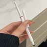 小奧?。╨ittleondine）眼線(xiàn)筆極細筆刷雙頭眼線(xiàn)膠筆02深棕60mg防水防汗不易暈染持久顯色 曬單實(shí)拍圖