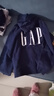 GAP男女裝2025秋季新款logo印花抓絨寬松運動(dòng)連帽衫衛衣786920 海軍藍 L (175/96A) 亞洲尺碼 曬單實(shí)拍圖