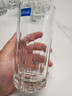鷗欣進口玻璃杯高款水杯茶杯家用牛奶飲料杯豎紋款350ML6只 曬單實拍圖
