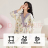 婧麒（JOYNCLEON）月子服春秋孕產(chǎn)婦哺乳睡衣懷孕期斜襟喂奶家居服 XL Jyz176323 曬單實(shí)拍圖
