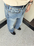 Levi's李維斯25年新款男士美式休閑Clean Fit 517修身靴形牛仔褲 晴山藍 34 (32) 曬單實拍圖