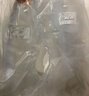 JAJALIN高筒防雨鞋套男女學(xué)生騎行雪天防水加厚耐磨兒童鞋套透明白L碼 曬單實(shí)拍圖