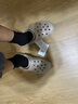 CROCS卡駱馳貝雅洞洞鞋沙灘鞋|10126 卵石色-2V3 41/42(260mm)  曬單實(shí)拍圖