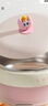 如山嬰兒輔食碗注水保溫碗316L不銹鋼碗兒童餐具恒溫吸盤(pán)嬰兒碗湯碗 星黛粉【316L不銹鋼內膽】+吸盤(pán) 【316L材質(zhì) 感溫變色】 曬單實(shí)拍圖