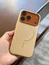 米弗希 適用蘋果17promax1手機殼金屬漆新款iPhone17pro保護套簡約16pro高級15/14防摔13奢華12磁吸男女 【金色】高級金屬質(zhì)感-超薄磁吸 iPhone 17 Pro 曬單實拍圖