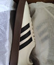 adidas T頭鞋 VL COURT復古板鞋德訓鞋男女阿迪達斯輕運動(dòng) 漢玉白/黑色/樹(shù)脂黃   38 曬單實(shí)拍圖