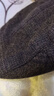 Barbour Cheviot男女同款格紋報童帽 棕色格紋 M M（56-58cm） 曬單實拍圖