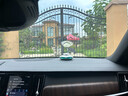 牧尚高檔車內(nèi)飾品車用車載香薰高級禮盒持久淡香汽車座式擺件豪車香水 亮銀色·海藍之水（淡香）+6香片 曬單實拍圖