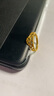 周生生 足金愛(ài)情密語(yǔ)皇冠黃金戒指開(kāi)口戒金飾品90227R計價(jià) 3.06克(含工費100元) 曬單實(shí)拍圖