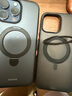 倍思支點(diǎn)殼 適用iphone15promax手機(jī)殼蘋果15promax保護(hù)套磁吸殼防摔MagSafe充電支架高端磨砂男女款 曬單實(shí)拍圖