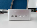 極夜/TOPFEEL【DeskOne T2】全鋁迷你主機(jī)電腦mini小微型PC安靜便攜H255/HX370 銳龍 7 H 255+32G+1T 皓月琉銀 曬單實(shí)拍圖